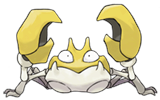 Ken Sugimori Artwork of Krabby