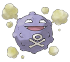 Ken Sugimori Artwork of Koffing