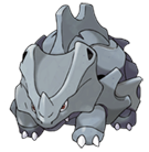 Ken Sugimori Artwork of Rhyhorn