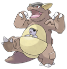 Ken Sugimori Artwork of Kangaskhan