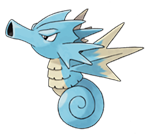 Ken Sugimori Artwork of Seadra