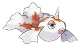 Ken Sugimori Artwork of Goldeen