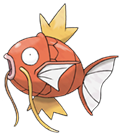 Ken Sugimori Artwork of Magikarp
