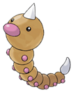 Ken Sugimori Artwork of Weedle