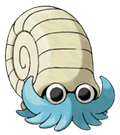 Ken Sugimori Artwork of Omanyte