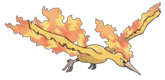 Ken Sugimori Artwork of Moltres