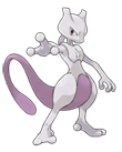 Ken Sugimori Artwork of Mewtwo