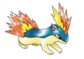 Ken Sugimori Artwork of Quilava
