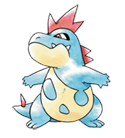 Ken Sugimori Artwork of Croconaw