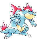 Ken Sugimori Artwork of Feraligatr