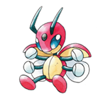 Ken Sugimori Artwork of Ledian