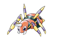 Ken Sugimori Artwork of Ariados