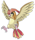 Ken Sugimori Artwork of Pidgeotto