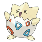 Ken Sugimori Artwork of Togepi