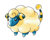 Ken Sugimori Artwork of Mareep
