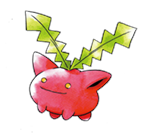 Ken Sugimori Artwork of Hoppip