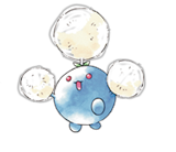 Ken Sugimori Artwork of Jumpluff