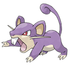 Ken Sugimori Artwork of Rattata