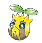 Ken Sugimori Artwork of Sunkern
