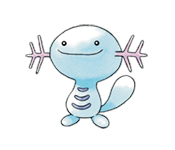 Ken Sugimori Artwork of Wooper