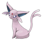 Ken Sugimori Artwork of Espeon