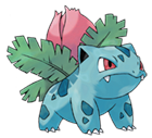 Ken Sugimori Artwork of Ivysaur