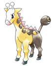 Ken Sugimori Artwork of Girafarig