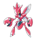 Ken Sugimori Artwork of Scizor