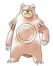 Ken Sugimori Artwork of Ursaring