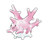 Ken Sugimori Artwork of Corsola