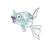 Ken Sugimori Artwork of Remoraid