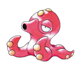 Ken Sugimori Artwork of Octillery