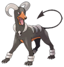 Ken Sugimori Artwork of Houndoom