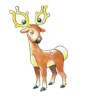 Ken Sugimori Artwork of Stantler