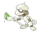 Ken Sugimori Artwork of Smeargle