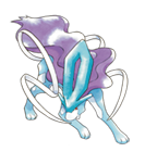 Ken Sugimori Artwork of Suicune