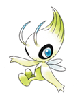 Ken Sugimori Artwork of Celebi