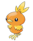 Ken Sugimori Artwork of Torchic