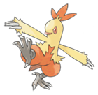 Ken Sugimori Artwork of Combusken