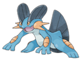 Ken Sugimori Artwork of Swampert