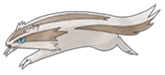 Ken Sugimori Artwork of Linoone