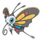 Ken Sugimori Artwork of Beautifly