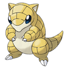 Ken Sugimori Artwork of Sandshrew
