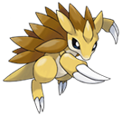 Ken Sugimori Artwork of Sandslash