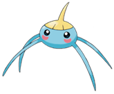 Ken Sugimori Artwork of Surskit