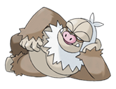 Ken Sugimori Artwork of Slaking