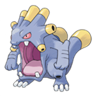 Ken Sugimori Artwork of Exploud