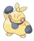 Ken Sugimori Artwork of Makuhita