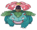 Ken Sugimori Artwork of Venusaur