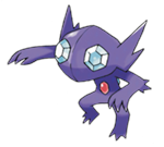 Ken Sugimori Artwork of Sableye